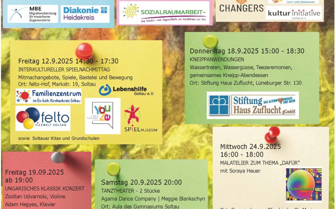 Programm der Interkulturellen Woche steht fest