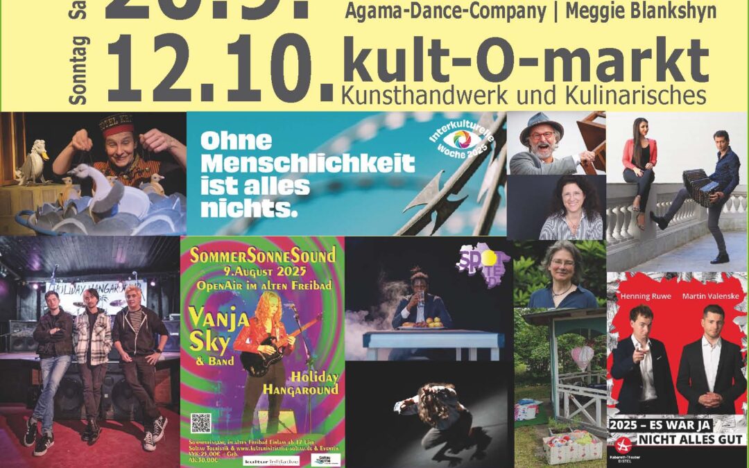 Das Programm für die 2. Jahreshälfte